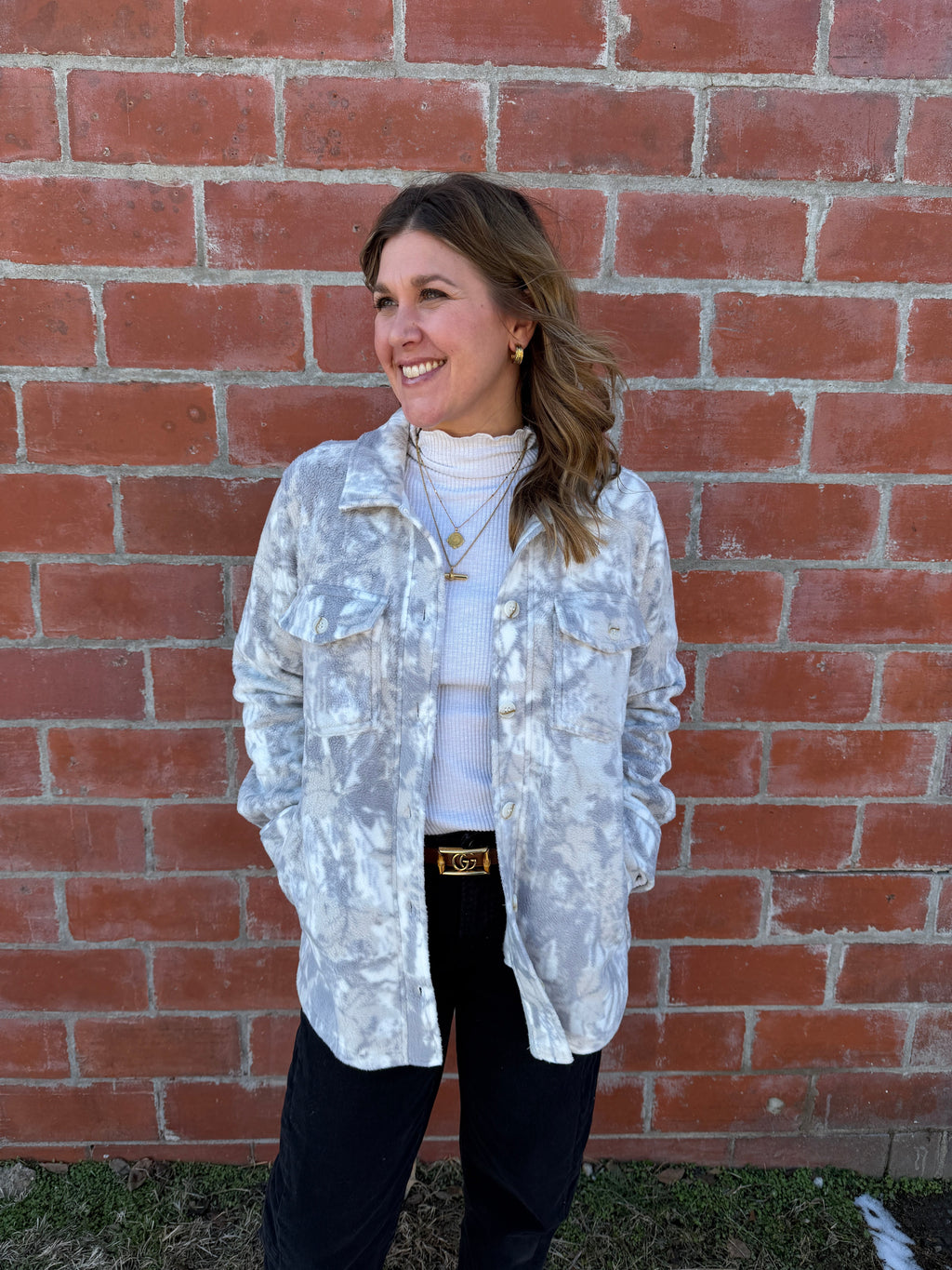 Thread & Supply Sante Fe Fleece Jacket - Forest Camo