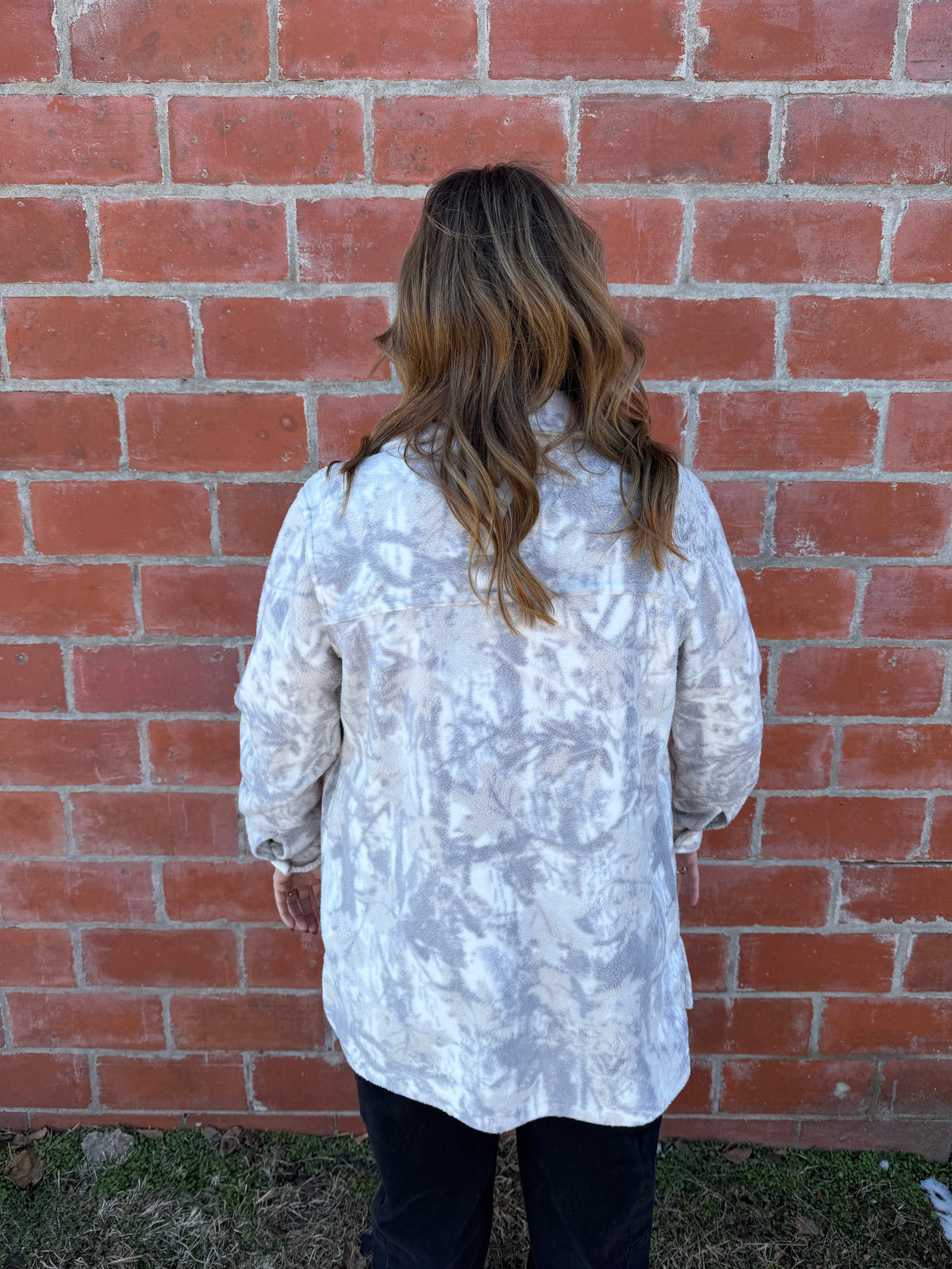 Thread & Supply Sante Fe Fleece Jacket - Forest Camo