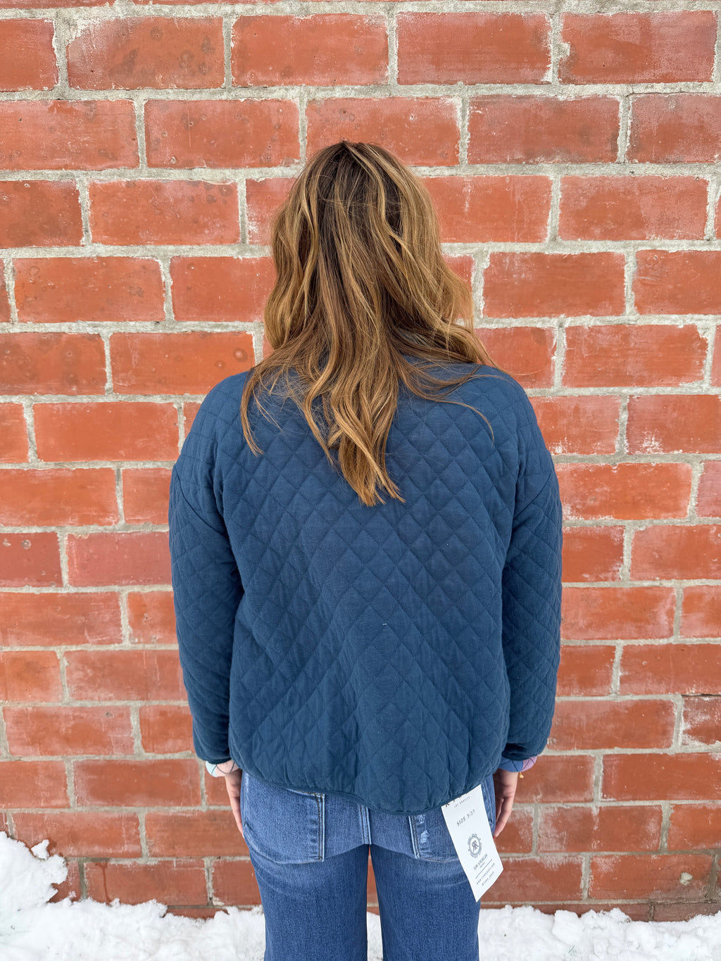 Desiree Lightweight Quilted Jacket - Teal Blue